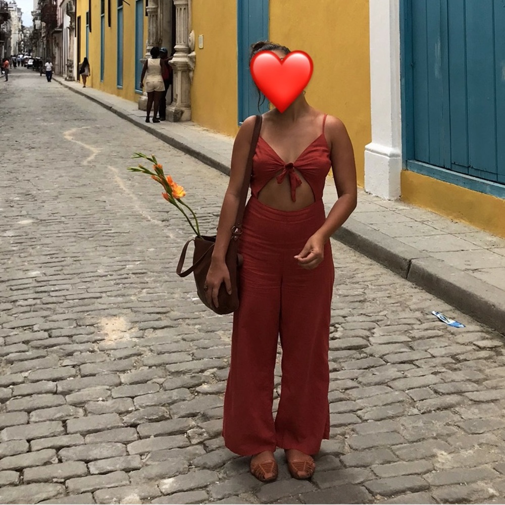 BOW TIE JUMPSUIT